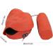 Neck Support Cushion & Back Massager - Multifunctional Cervical Pillow with Moxa Device | Rechargeable Intelligent Neck Massage (Orange) - Buy Online on GoSupps.com