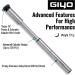 GIYO Small Bike Pump with Gauge | Fits Presta & Schrader | Max 120 psi | Portable Air Pump for Road & MTB | Concealed Hose | Made in Taiwan - Buy Online on GoSupps.com