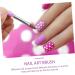 minkissy 1 Set Dust Brush Suit Pen Brush Detailing Brush Kit Manicure Brush Nail Polishing Brush 3d Acrylic Rod - Buy Online on GoSupps.com