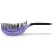 NuWay 4HAIR DoubleC Detangling Brush - Hair Dryer Safe (Violet) | U.S. Patented - Buy Online on GoSupps.com
