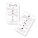 Microneedling Aftercare cards |50 pieces |Size 5.1 x 8.9 cm |Skin -rejuvenated microneedling |Anti-aging anti-wrinkles microneedle |Marble design