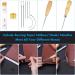35 Pcs Leather Stitching Kit with Prong Punch, Sewing Tools, Thread, Needles - Ideal for Beginner Leather Crafting - Buy Online on GoSupps.com