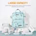 Diaper Bags Backpack Baby Bag for Mom Dad Baby Girls Boy  Cute Mult Diaper Nappy Bag Travel Back Pack Waterproof Maternity Changing Bag Baby Stuff with USB Charging Port Stroller Straps Large Blue - Buy Online on GoSupps.com