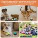 Shop MMgGaish: 4 Colorful Talking Dog Buttons Set Waterproof Matte & 50 Stickers for Effective Pet Communication - International Shipping Available! - Buy Online on GoSupps.com