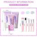 Buy Body Glitter Gel Kit - 3 Bottles of Mermaid Sequins Chunky Glitter for Long-Lasting Festival Makeup - White Silver Pink - Buy Online on GoSupps.com