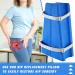 Hip Abduction Pillow for Surgery Recovery | Comfortable Hip Replacement Support with Strap & Cover - Buy Online on GoSupps.com