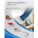 Plantar Fasciitis Relief Insoles - Arch Support & Shock Absorption for Flat Feet | Orthotic Inserts for Men & Women - Comfort Fit (S) Men's 5.5-6.5 | Women's 7.5-8.5 - Buy Online on GoSupps.com