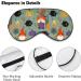 Shop Halloween Gnomes Pumpkin Sleeping Mask | Soft Adjustable Eye Blindfold for Men Women Girls & Boys - Light-Blocking Comfort - Buy Online on GoSupps.com