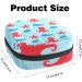 Women's Napkin Storage Pocket - Marine Octopus & Jellyfish Design | Portable Menstrual Cup & Bandage Bags for First Period - Buy Online on GoSupps.com