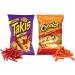 Premium American Snacks Variety Pack - Takis Fuego Chilli Pepper and Lime 6.3oz (180g) and Cheetos Flamin' Hot Crunchy 8oz (226g) - Extreme Hot Challenge - Made with Real Cheese - By BEXICO - Buy Online on GoSupps.com