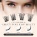 Shop Lashview 144 PCs DIY Cluster Eyelash Extensions - Mega Volume Reusable & Ultra Thin Bands for Soft Volume Look - Buy Online on GoSupps.com