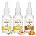 Flavor drops 3x 50ml - bundle Basic 1 - Flavdrops taste without calories - taste (vanilla + banana split + cookie Dough) Basic 1 50 ml (3 -pack)