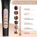 Ionic Hair Straightener Brush - Fast Heating & Anti-Scald Technology - 6 Temp Settings - Effective Hair Care - Black & Yellow - Buy Online on GoSupps.com