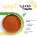 NN Organic red chili powder (lal mirch chili) for everyday cooking (1 kg) - Buy Online on GoSupps.com