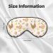 Shop Chicken Family Print Eye Mask - Soft Sleep Blindfold for Travel & Night Comfort - Buy Online on GoSupps.com