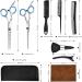 10pcs Hair Scissors Hair Scissors Professional Hairdressing Scissors Kit Hair Cutting Scissors With Hairbrush Hair Clip Cape Grooming Comb - Buy Online on GoSupps.com
