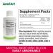 Land Art Liquid Ionic Silica Collagen Booster 500ml - Hair Skin Nails - Lemon Lime Flavored - Non-GMO, Gluten & Sugar Free - Buy Online on GoSupps.com
