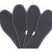 EXCEART 2 Pairs Bamboo Charcoal Odor Control Shoe Insoles - Size 40 Black 24x5cm - Buy Online on GoSupps.com