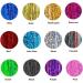 Natuce 4800-Piece 12 Colors Hair Lametta Strands - 120cm Sparkling Shiny Hair Extensions | Multi-Color Hair Strip for Stunning Looks - Buy Online on GoSupps.com