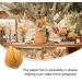 DHinkyoung Palm Leaves Cake Topper 4 Pcs Paper Fan Cake Toppers Decoration Birthday Cake Ornament for Cake Decorating DIY Craft Project Wedding Baby Shower Anniversary Birthday Party D cor (Gold) - Buy Online on GoSupps.com
