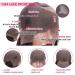 OONRD 22 Inch Body Wave HD Transparent Lace Front Wig | Brazilian Virgin Human Hair | Pre Plucked Natural Hairline | 150% Density | For Women - Buy Online on GoSupps.com