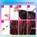 UPTOUP 46 Hair Tinsel Kit - 2000 Strands in 12 Colors - Glitter Extensions for Sparkling Shiny Hair - Silk Fairy Strands for Stunning Look - Buy Online on GoSupps.com