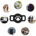 Coholl Protective Cover for Apple AirTag Case - 3 Pieces Silicone Shell for GPS Finder Dog Collar Anti-Oste Pet Loop Holder for Cats & Dogs - Black White & Light Powder - Buy Online on GoSupps.com