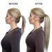 Buy Runatur 40cm Real Hair Braided Ponytail Extensions - Brown & Platinum Blonde Remy Hair - 80g #8P60 - Buy Online on GoSupps.com