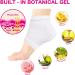 XAENA 3P Moisturizing Gel Heel Socks | Cracked Heel Repair Socks for Women | Toeless Gel Socks (White) - Shop Now! - Buy Online on GoSupps.com