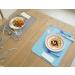 Montessori Silicone Placemats for Kids - Set of 2 Blue Toddler Dining Mats | Portable Food Mat for Babies | Travel-Friendly - Buy Online on GoSupps.com