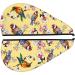 Super Absorbent Microfiber Hair Towel Wrap - Beautiful Birds & Flowers Design for Long Curly & Thick Hair | Quick Dry Coral Velvet for Women - Buy Online on GoSupps.com