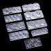 3D Nail Art Mold Silicone Nail Art Decorations Supplies Flower Bow-Knot Star for Shell Nail Art Template Resin Casting Molds Style9 - Buy Online on GoSupps.com