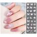 Niceneeded Nail Art Stamping Plates - 27 Butterfly Designs for DIY Nail Design & Manicure - Perfect Nail Polish Transfer Tool - Buy Online on GoSupps.com