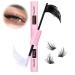 Bond and Seal Lash Glue Strong Hold Lash Cluster Glue 2 in 1 Lash Bond and Seal Waterproof Long Lasting Cluster Lash Glue by Ruairie