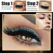 4 Pairs Reusable Glitter Eyelash Stickers & Eyeliner - Smokey Eye Makeup Tool - Blue Self-Adhesive Invisible Eyelid Strap - Buy Online on GoSupps.com