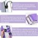 Wiyety Yoga Hammock - Aerial Yoga Kit Leg Stretcher Elastic Resistance Bands for Ballet Pilates and Gymnastics (Purple) - Shop Internationally - Buy Online on GoSupps.com