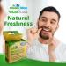 Ecofloss 6x25m Charcoal Mint Dental Floss - Natural Unwaxed Biodegradable Bamboo Floss Refill - Buy Online on GoSupps.com