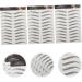 Beavorty 18 sheets Eyebrows Off Peel Brow Hair-like Sticker D And Temporary Grooming Shaping 1 count (Pack of 1) Blackx3pcs - Buy Online on GoSupps.com