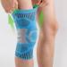 Buy Knee Brace with Side Stabilizers - Medical Grade Compression Sleeve for Pain Relief | Patella Gel Pads | Running - Medium Lake Blue - Buy Online on GoSupps.com