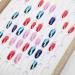 Nail Polish Display Book Nail Color Book Nail Tip Display Book for Home Spa Salon Manicure Store(Dark) - Buy Online on GoSupps.com