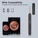 Goldfox Wireless Ear Camera Kit | 1080P HD Visual Otoscope for Ear Wax Removal | WiFi Ear Cleaner for iPhone, iPad, Android | Black - Buy Online on GoSupps.com