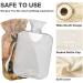 NAANLE 2L Hot Water Bottle with Lid - Horse Print | Pain Relief & Warm Comfort for Bed & Feet | Heat & Cold Therapy - Buy Online on GoSupps.com