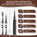 SomaA Sonic Electric Toothbrush for Adults - 5 Modes 3 Brush Heads USB Rechargeable Waterproof Travel Set - Deep Cleaning Toothbrush (Black - Buy Online on GoSupps.com