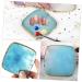 2pcs Nail Art Palette Set - Nail Polish Mixing & Display Tool for Professional Nail Art Design - Buy Online on GoSupps.com