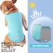 KYEESE 2 Pack Sun Protection Dog Shirts - Reflective Label Tank Top for Small Medium Dogs - Grey+Blue - Size 18 - Buy Online on GoSupps.com