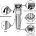 KEMEI 1977 Professional Hair Clippers for Men | Cordless Grooming Kit | USB Rechargeable Wet/Dry Trimmers for Home & Barbers - Silver - Buy Online on GoSupps.com