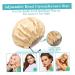 FOMIYES Double Layer Satin Shower Cap Set for Women - Elastic Band Bath Caps for Thicken Bathing - Head Covers for Women - Buy Online on GoSupps.com