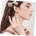 minkissy 1pc Hairpin Alligator Clip Bows Bridal Bow Rhinestone Headpiece Sparkly Hair Barrette Crystal Hair Clip Pearl Snap Clips Rhinestone Hair Bowknot Decor Alloy Bang Clip Wedding Miss - Buy Online on GoSupps.com