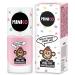 Minico Premium Kinder Nailack pink pull-out dermatological-tested child-friendly sustainable vegan water base peel-off can be removed