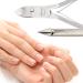 3 Swords Germany brand quality stainless NAIL NIPPERS - REMOVER - CUTTER manicure pedicure grooming for professional fingernail & toenail care by 3 Swords (456) - Buy Online on GoSupps.com